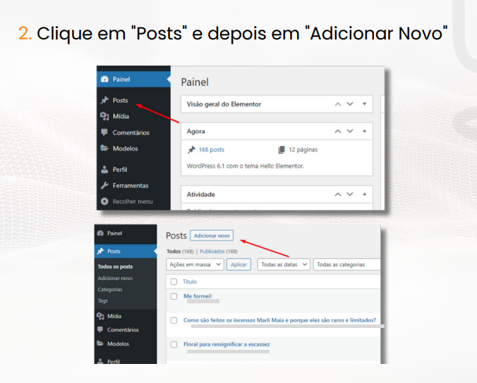 Tutorial: Como Publicar Artigos no Blog do WordPress em 7 passsos 2 Captura de tela de 2025 09 24 09 12 08