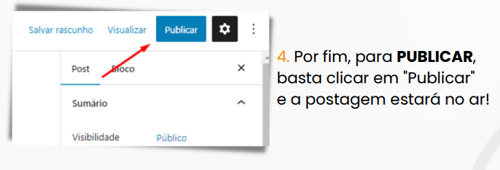 Tutorial: Como Publicar Artigos no Blog do WordPress em 7 passsos 5 tutorial blog